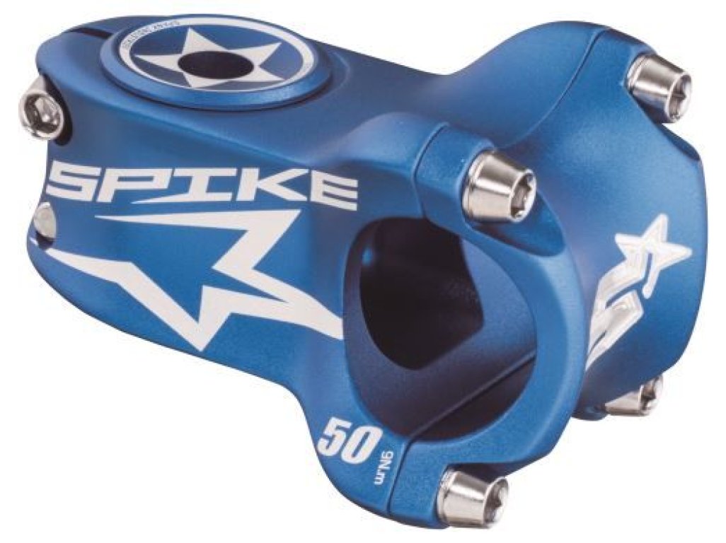 Spike Race Stem, 50mm Blue