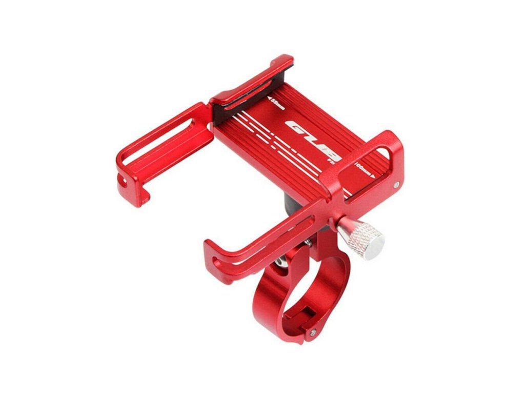 držák mobilu na kolo/motorku phone holder for bike red P20