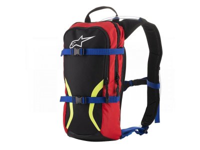 Alpinestars IGUANA batoh s hydratací - Black Blue Red Yellow