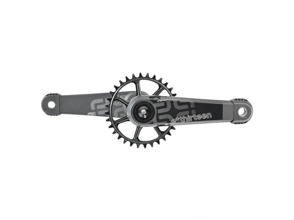 LG1 Race Carbon Crank | 170x73mm | no BB, no ring | w/Self Extractor | Black