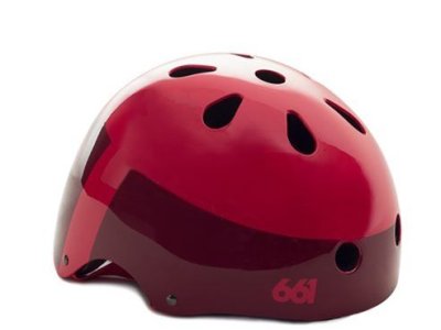 661 Dirt Lid - YOUTH Red helma dětská