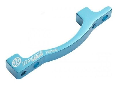 Adaptér přední brzdy Reverse PM-PM 203 mm Light Blue