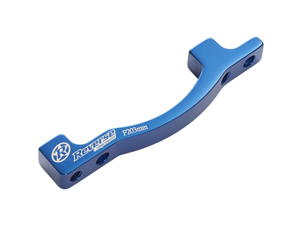 Adaptér přední brzdy Reverse PM-PM 203 mm Blue