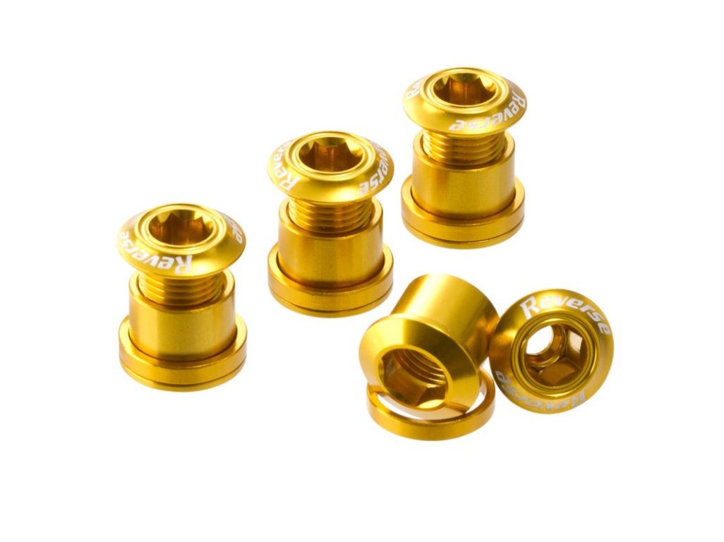 Šrouby do převodníku Reverse Alloy 7 mm, 4 ks Gold