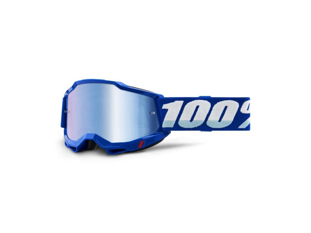 100% brýle ACCURI 2 GOGGLE BLUE - MIRROR BLUE LENS