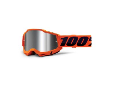 ACCURI 2 GOGGLE orange - MIRROR silver LENS