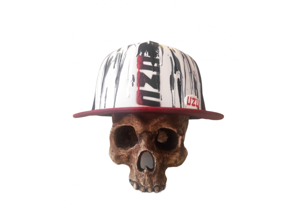 Kšiltovka UZU original snapback black white red