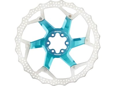 Brzdový kotouč 200 mm, 6 děr, Reverse Alloy/Steel, Light Blue