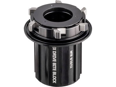 HEX Rear Hub HG Alloy Anti-Bite Freehub