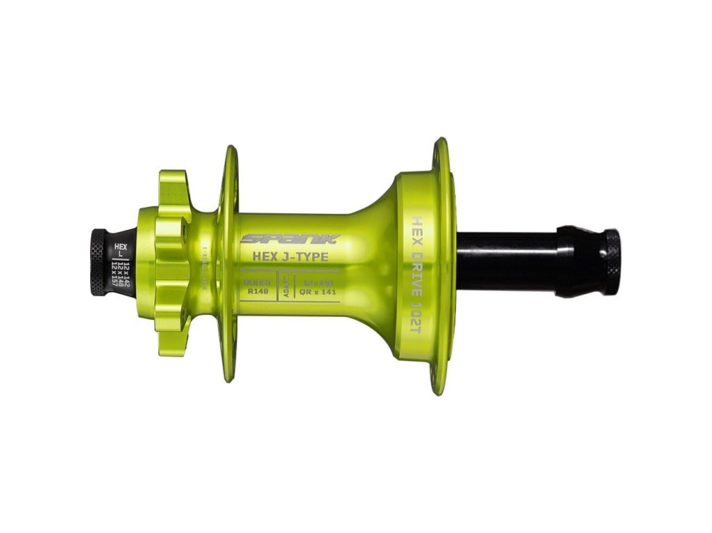 HEX J-TYPE Boost R148 Blank Hub Green 32H (no freehb fitted)