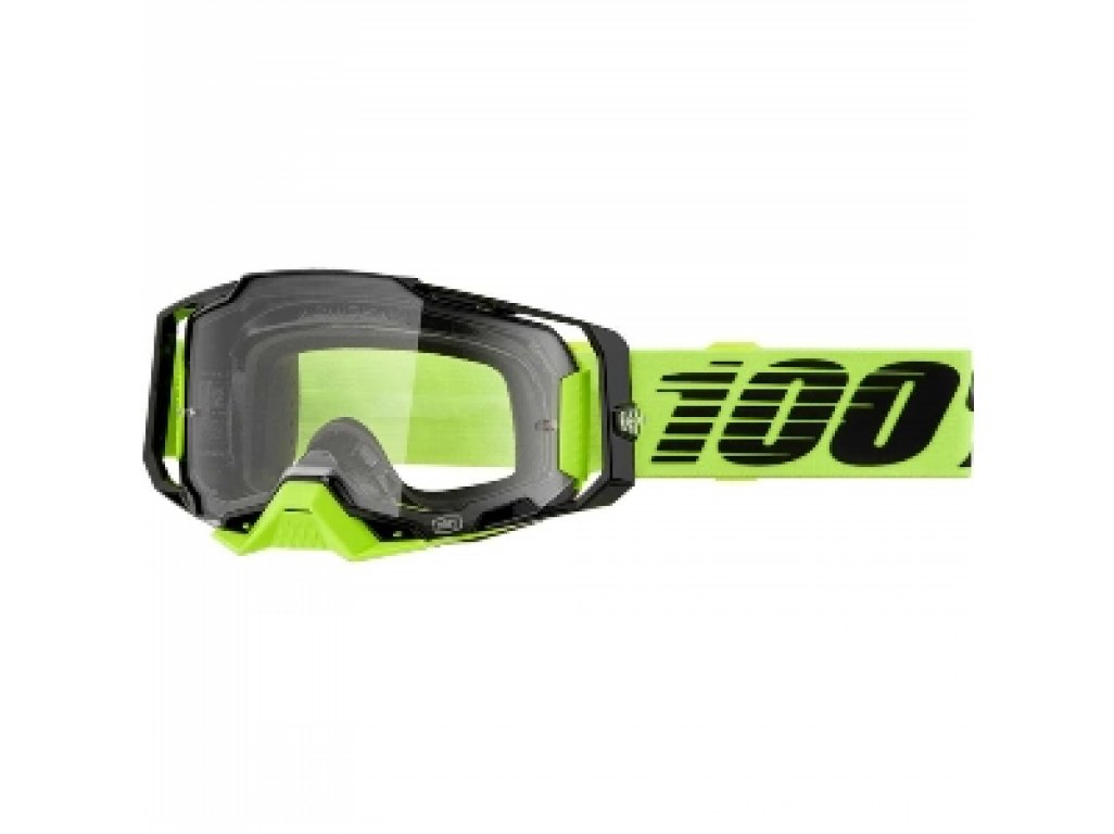 ARMEGA Goggle Neon Yellow - Clear Lens