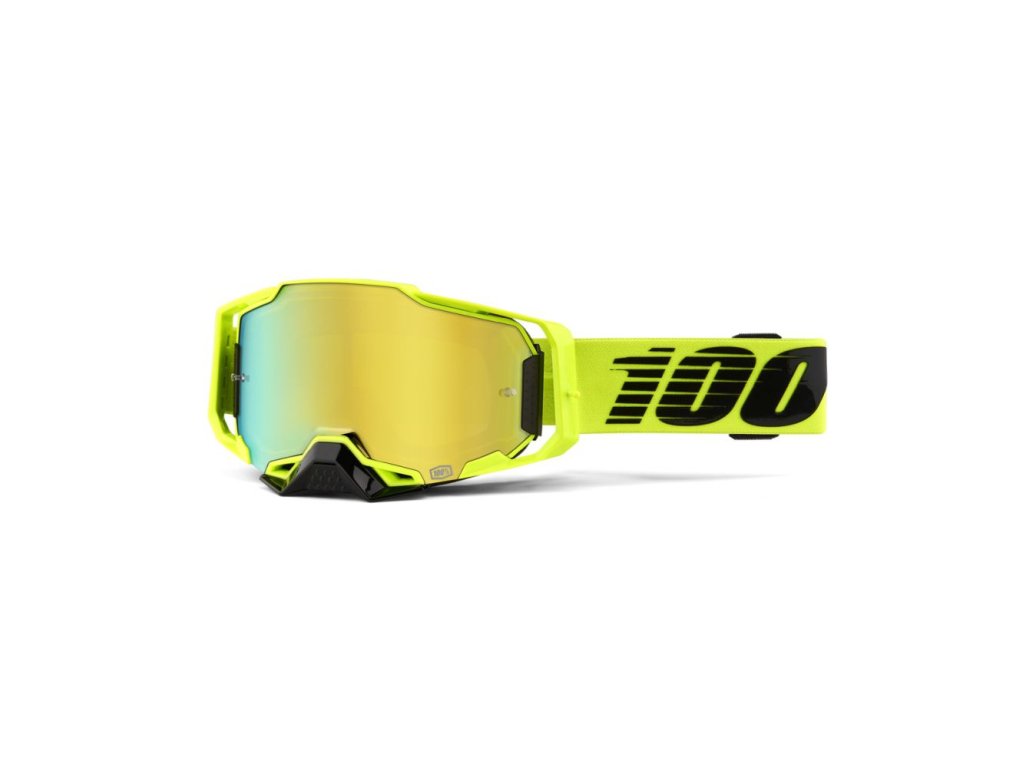 ARMEGA Goggle - Nuclear Citrus - Mirror Gold Lens