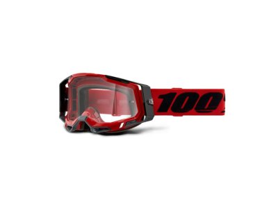 Brýle RACECRAFT 2 Goggle - Red - Clear Lens
