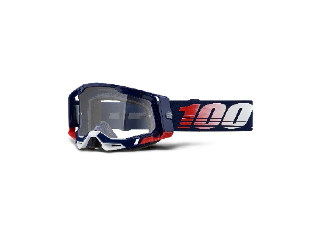 RACECRAFT 2 Goggle - Republic - Clear Lens