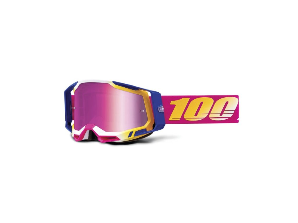 RACECRAFT 2 Goggle - Mission - Mirror Pink Lens