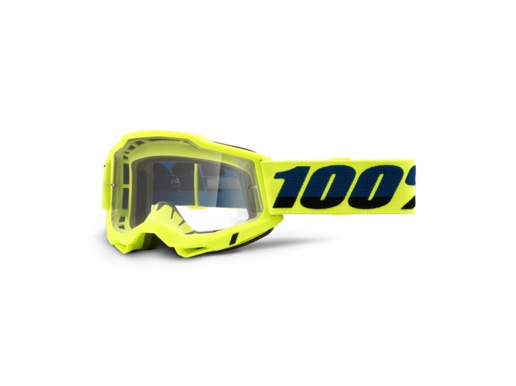 Brýle ACCURI 2 Goggle - Fluo/Yellow - Clear Lens