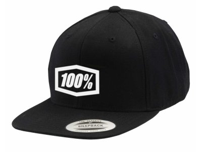 "ESSENTIAL" Snapback Hat Black