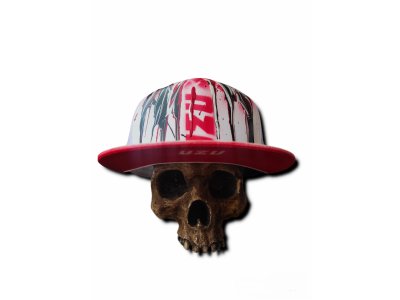 KŠILTOVKA UZU ORIGINAL SNAPBACK WHITE RED