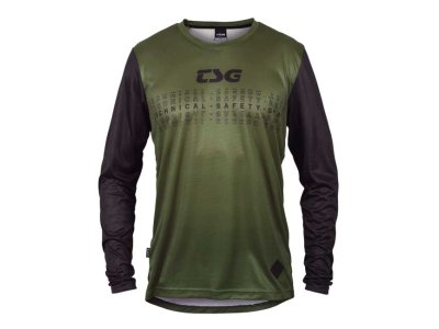 Dres TSG Waft Jersey dlouhý rukáv Olivine